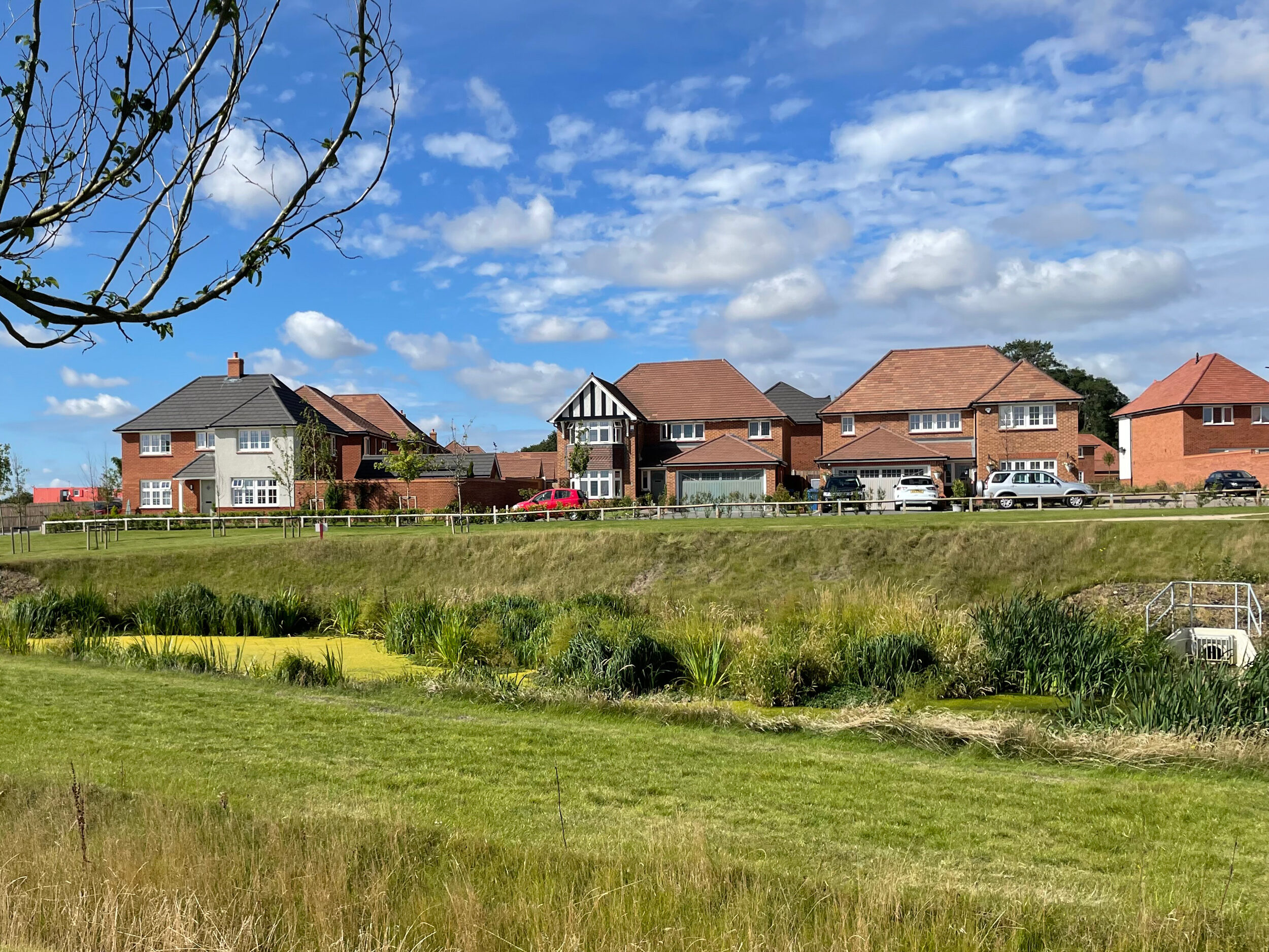 Photograph of Great Wilsey Park entrance | Cambridge architects CDC Studio