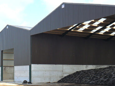 Warehouse with same materials