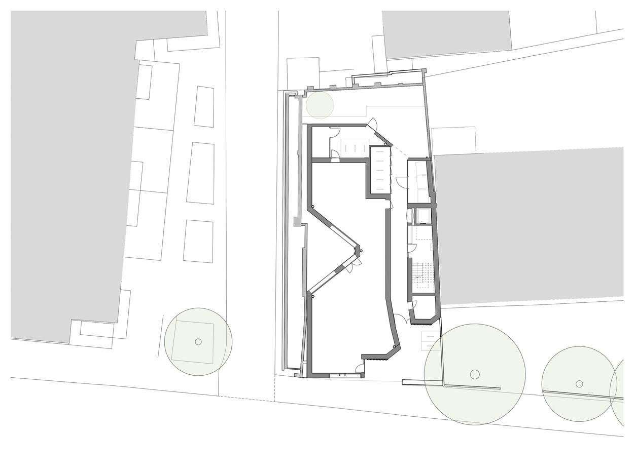 ground floor plan newmarket road |  cambridge architects CDC Studio