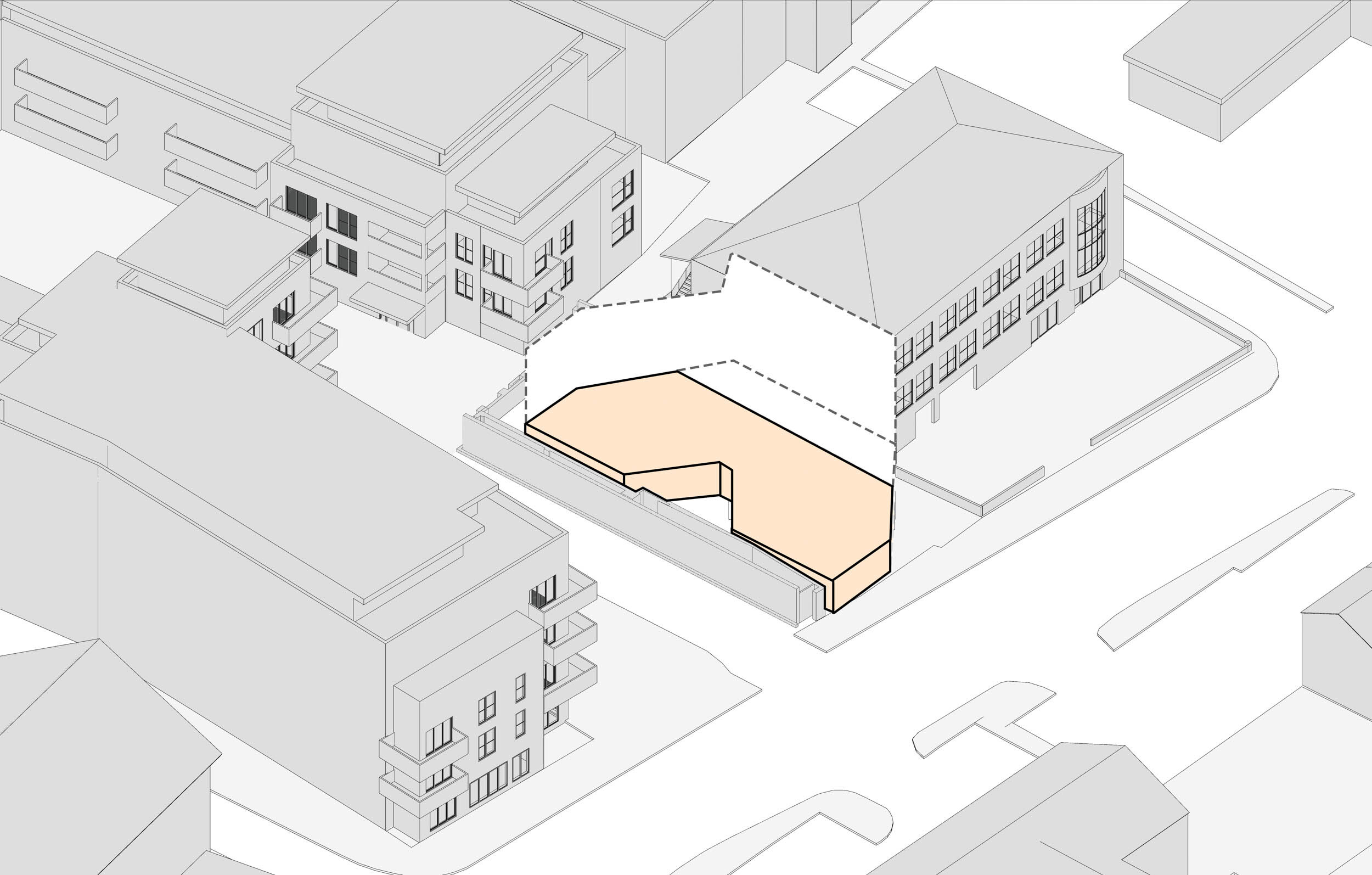concept showing comercial unit newmarket road |  cambridge architects CDC Studio