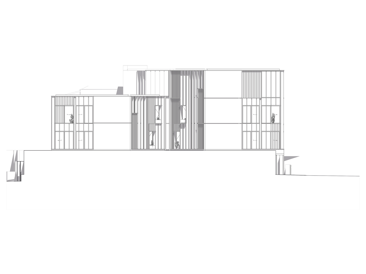 west elevation, newmarket road |  cambridge architects CDC Studio